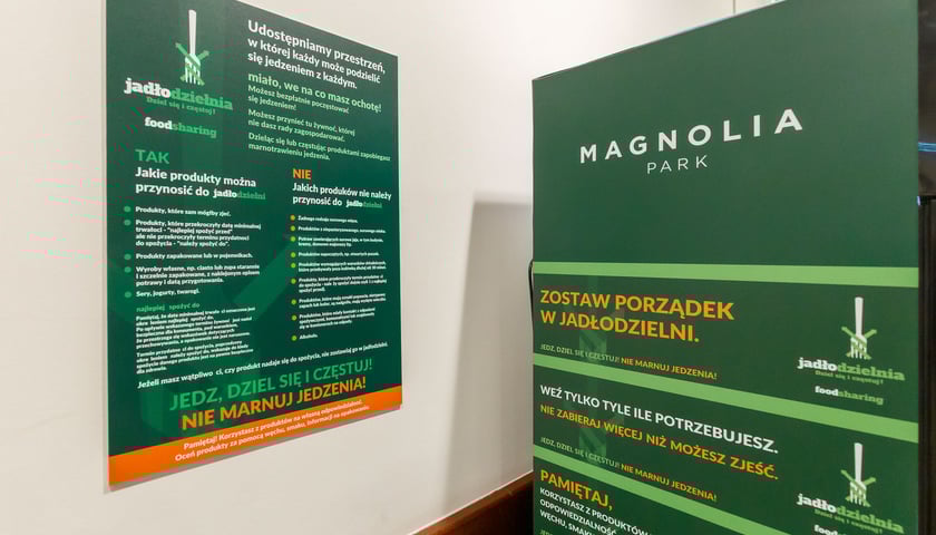Jadłodzielnia Foodsharing Wrocław w Magnolia Park