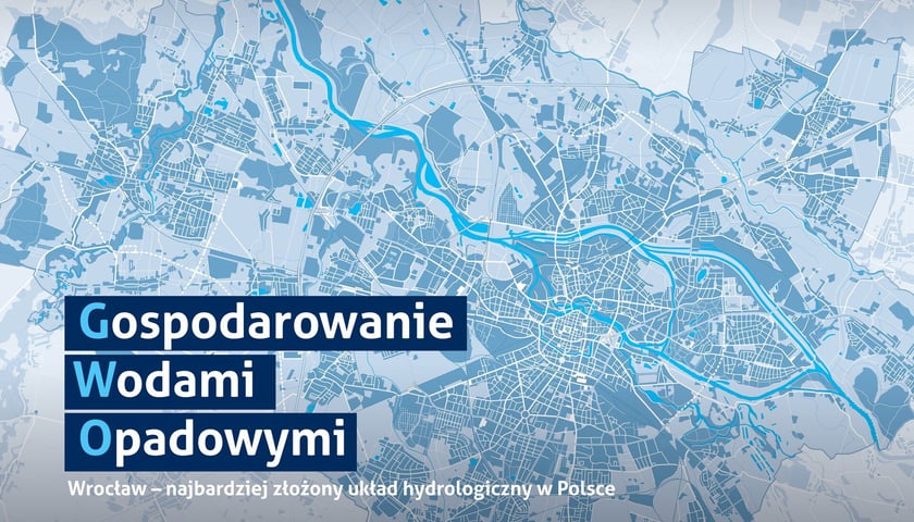 Powiększ obraz: Gospodarowanie Wodami Opadowymi we Wrocławiu - Wrocław najbardziej złożonym układem hydrologicznym w Polsce