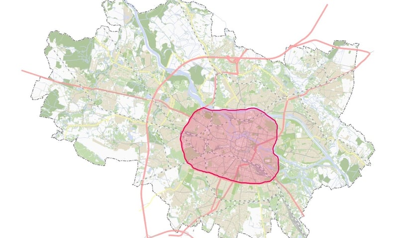 Powiększ obraz: Mapa deratyzacji centrum Wrocławia