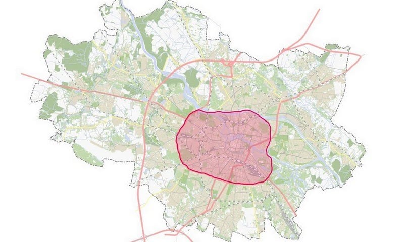 Obszar letniej deratyzacji Wrocławia