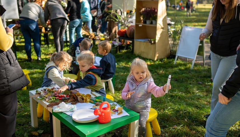 Uczestnicy pikniku WROśnij we WROcław