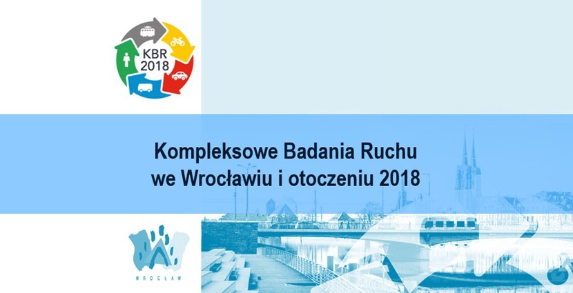 Wyniki Kompleksowego Badania Ruchu we Wrocławiu i aglomeracji 2018