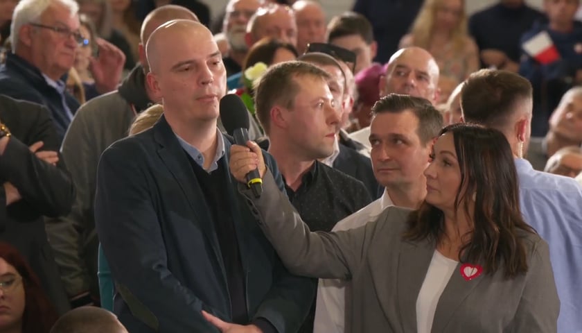 Piotr Falkowski, lider inicjatywy Zielony Klin Południa Wrocławia