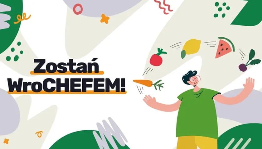 Tablica informacyjna konkursu WroChef