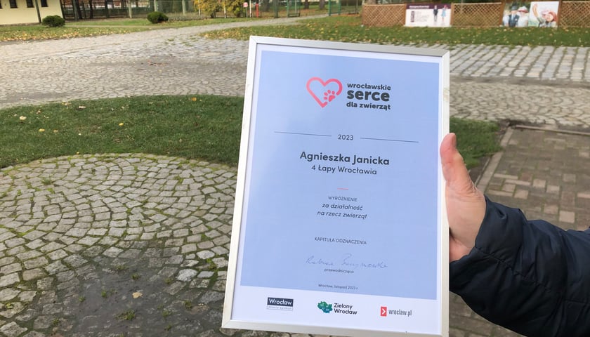 Wyróżnienie dla Agnieszki Janickiej