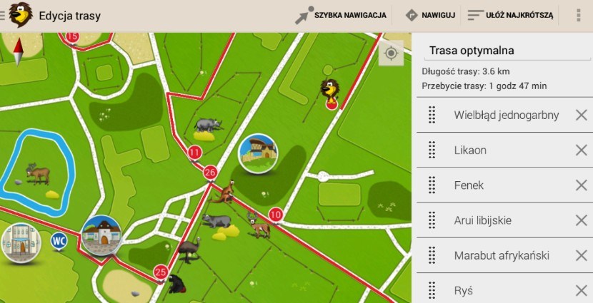 Zwiedzaj Zoo Wrocław z mobilną mapą