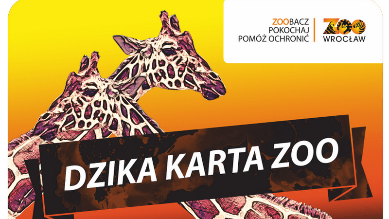 Dzika Karta do Zoo Wrocław na prezent pod choinkę