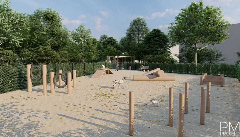 Smocze Uroczysko - wizualizacje nowego parku we Wrocławiu