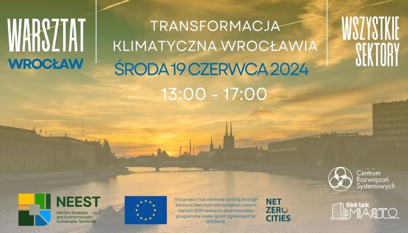 Warsztat "Transformacja Klimatyczna Wrocławia" - grafika