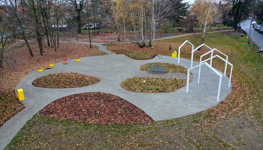 Nowy park na wrocławskich Kowalach