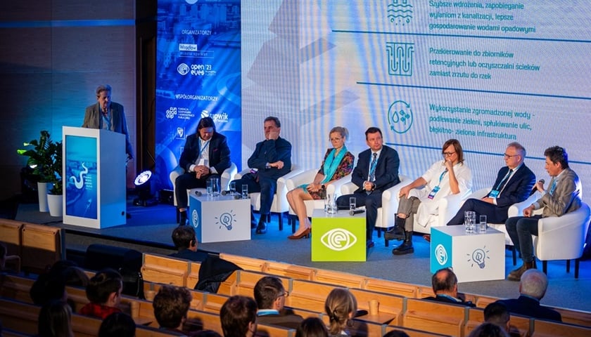 Obrady Kongresu Wody we Wrocławiu w 2023 r.