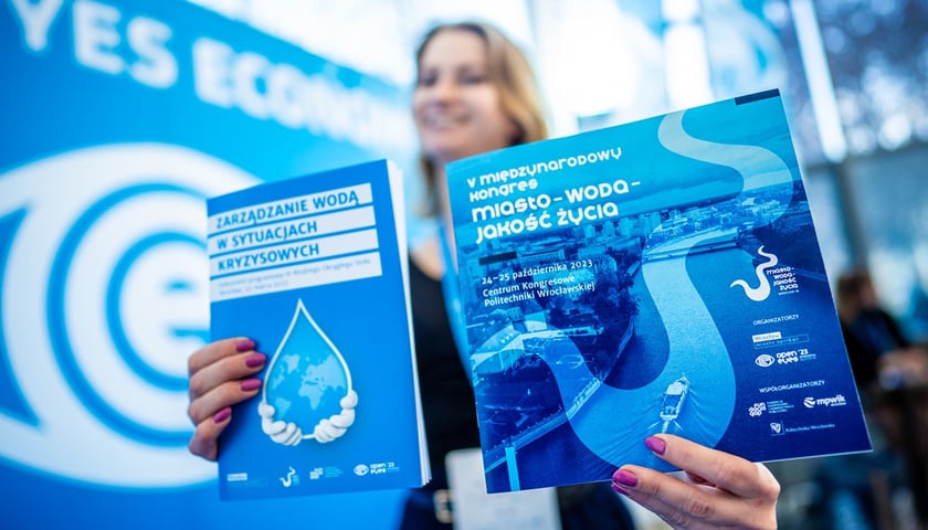 Obrady Kongresu Wody we Wrocławiu w 2023 r.