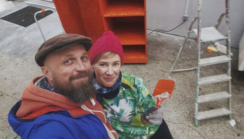Przygotowania do otwarcia Jadłodzielni na osiedlu Szczepin we Wrocławiu (ul. Głogowska 6)