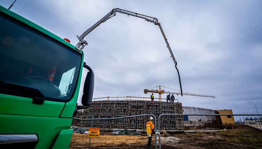 Rozbudowa Wrocławskiej Oczyszczalni Ściek&oacute;w, pierwszy etap prac