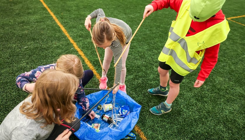 Edukacja ekologiczna przez zabawę, czyli Recykling Cup w Spartanie - 01.04.2025 r.