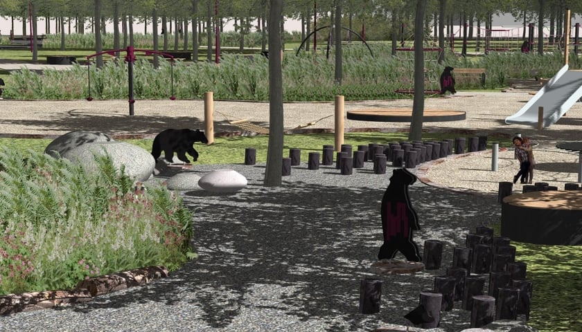 Park Andersa - II etap - wizualizacja