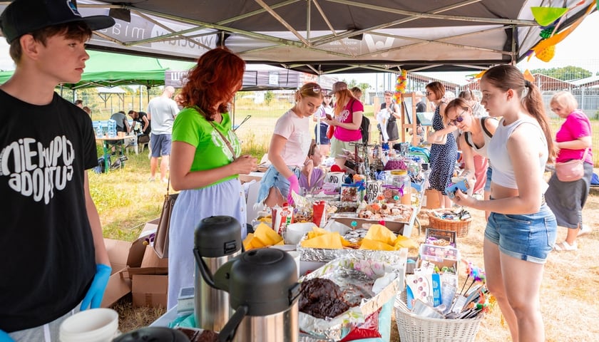 Piknik z okazji Dnia Psa we wrocławskim Schronisku dla Bezdomnych Zwierząt przy ul. Ślazowej, 29 czerwca 2025