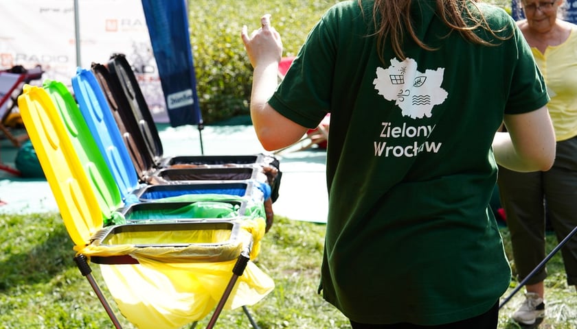Piknik Wakacje z zielonym Wrocławiem w parku Brochowskim