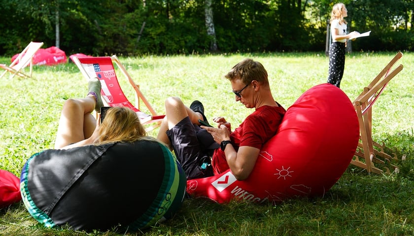 Piknik Wakacje z zielonym Wrocławiem w parku Brochowskim
