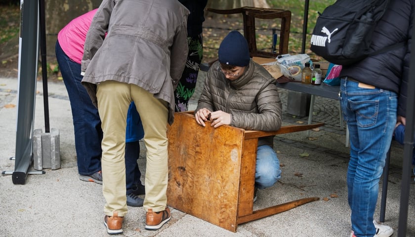 Międzypokoleniowy piknik ekologiczny w Ogrodzie Staromiejskim we Wrocławiu