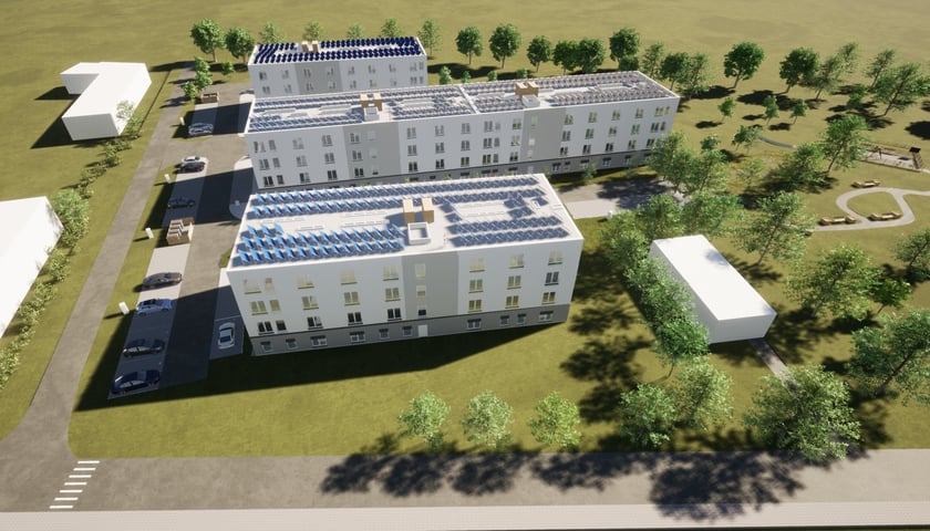 We Wrocławskim Standardzie Zielonego Budynku powstaje 180 mieszkań przy ulicy Stabłowickiej. Buduje je TBS Wrocław