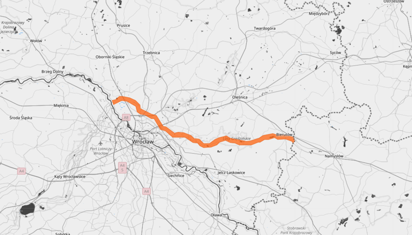 <p>Ostrzeżenie hydrologiczne na Ślęzie, obowiązujące do 06.12.2025, godz. 10.00. Mapa.</p>