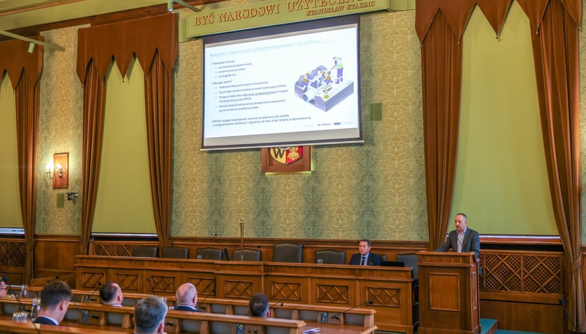 Przedstawienie nowych standardów w sali sesyjnej Ratusza