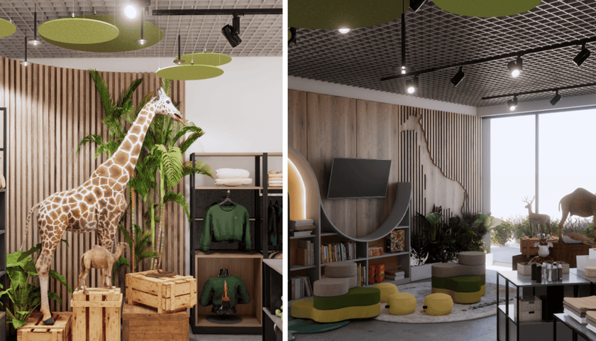 Wstępne wizualizacje wnętrza nowego pawilonu we wrocławskim zoo