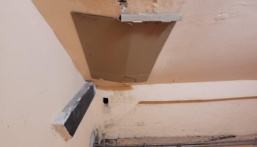 Azyl Ekostraży przy ul. Miłoszyckiej 67 we Wrocławiu pilnie potrzebuje remontu. Pierwszy etap już sie rozpoczął