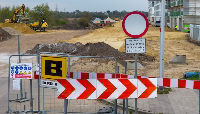 Budowa Alei Architektów na Nowych Żernikach