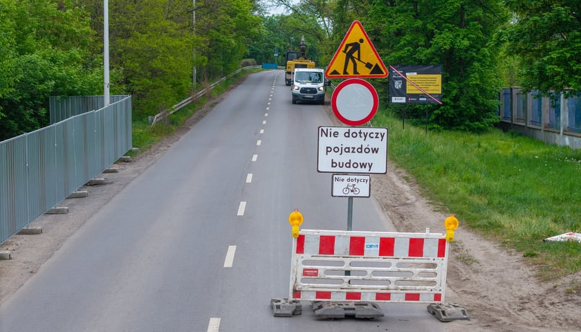 Zmiany na ulicy Gazowej. Zdjęcie z sobotniego poranka (9 maja 2026)