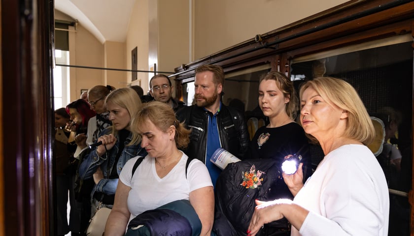 Noc Muze&oacute;w we Wrocławiu. Zwiedzanie Muzeum Mulaży Dermatologicznych Uniwersytetu Medycznego przy ul. Tytusa Chałubińskiego.
