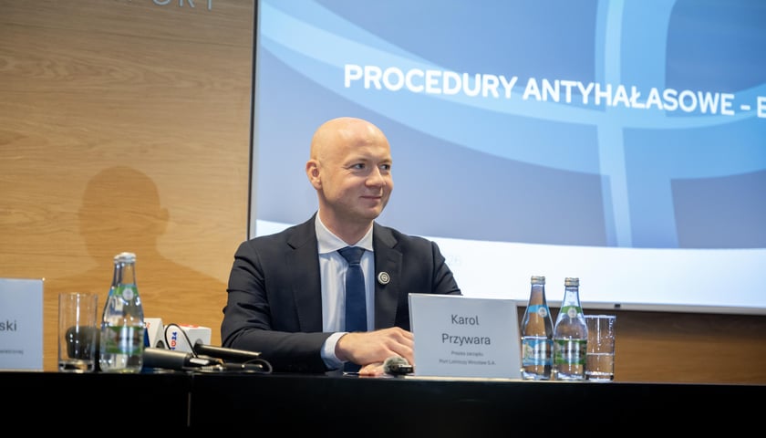 Karol Przywara, prezes zarządu Portu Lotniczego Wrocław