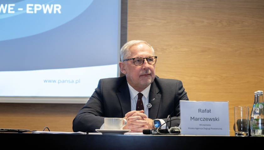 Rafał Marczewski, wiceprezes PAŻP ds. żeglugi powietrznej