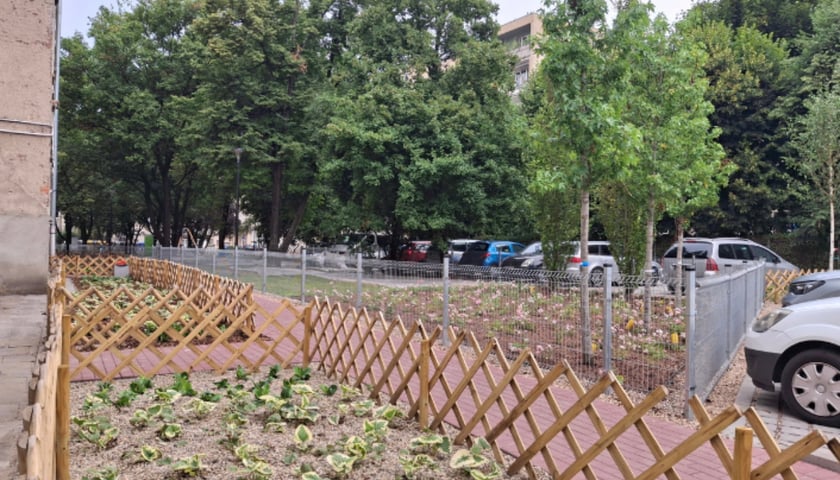 Metamorfoza na Gajowicach. Podwórko w kwartale ulic Szczęśliwej, Pereca, Lwowskiej i Jemiołowej po remoncie.