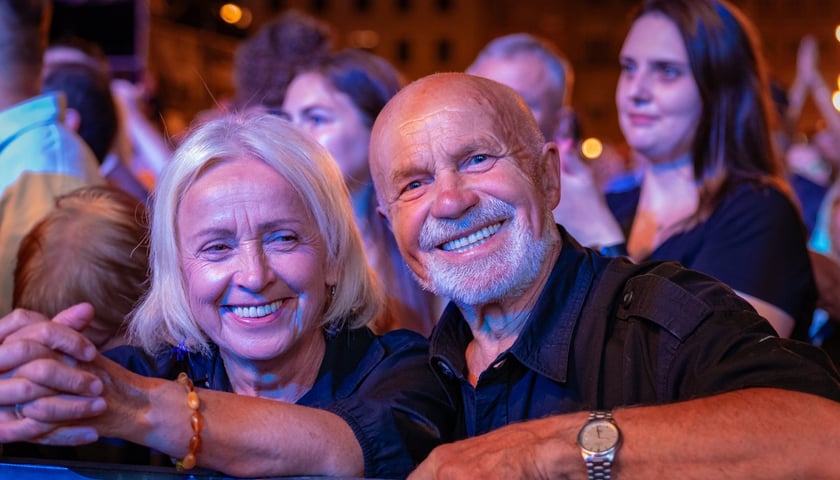 Koncert Budki Suflera i Justyny Steczkowskiej na Rynku.