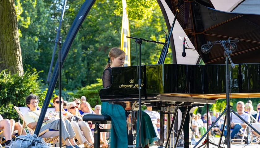 Recital w Parku Południowym.