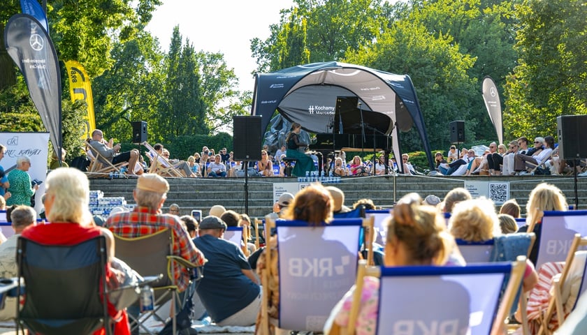 Recital w Parku Południowym.