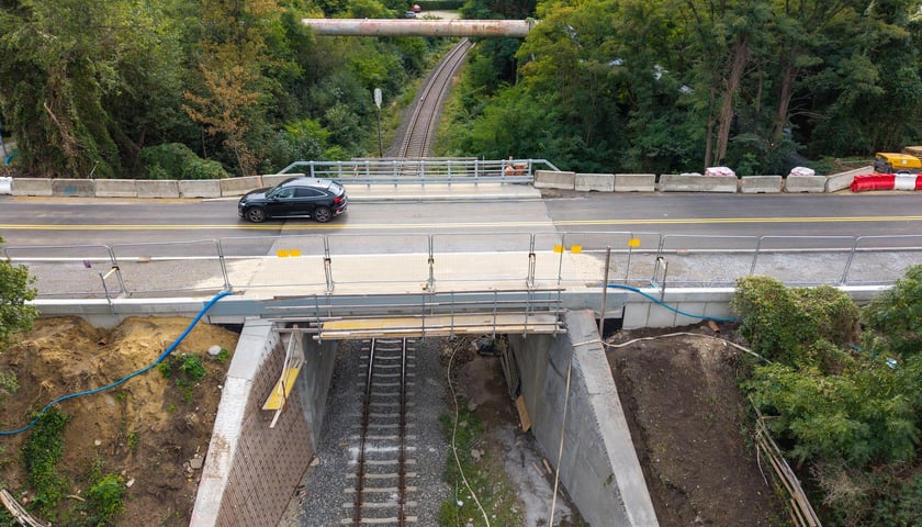 Nowe wiadukty na ulicy Gazowej