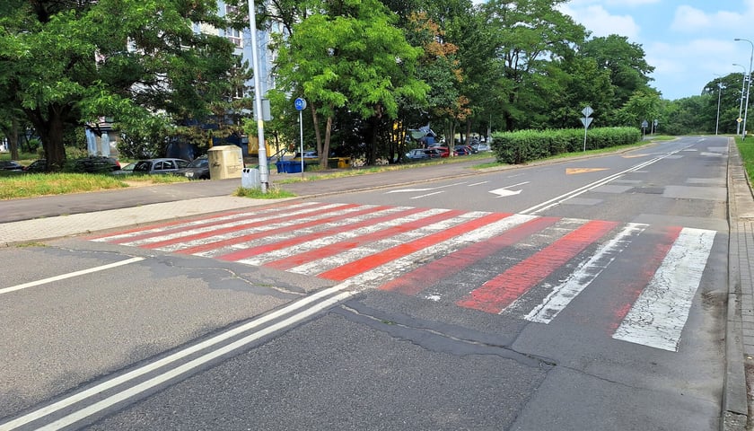 Ulica Ignuta przed remontem