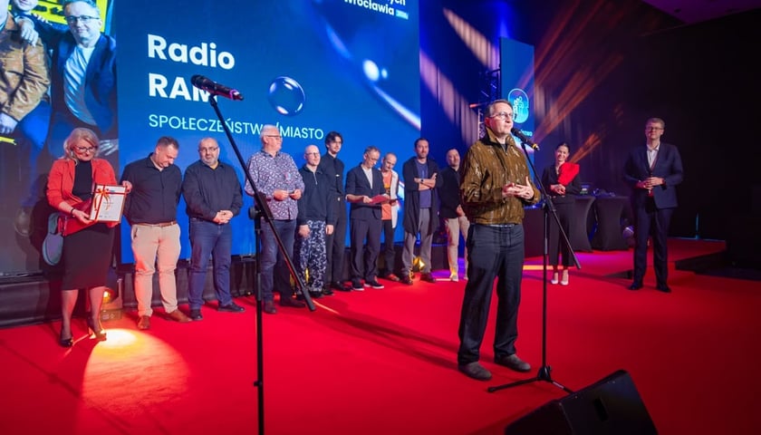 Gala 30 Kreatywnych Wrocławia 2026 we Wrocławskim Centrum Kongresowym. Zesp&oacute;ł Radia RAM