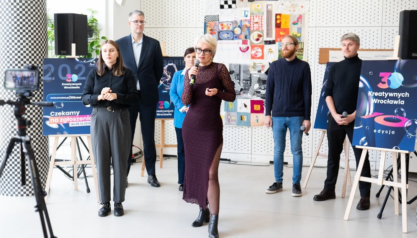 Konferencja prasowa poświęcona konkursowi 30 Kreatywnych Wrocławia 2027