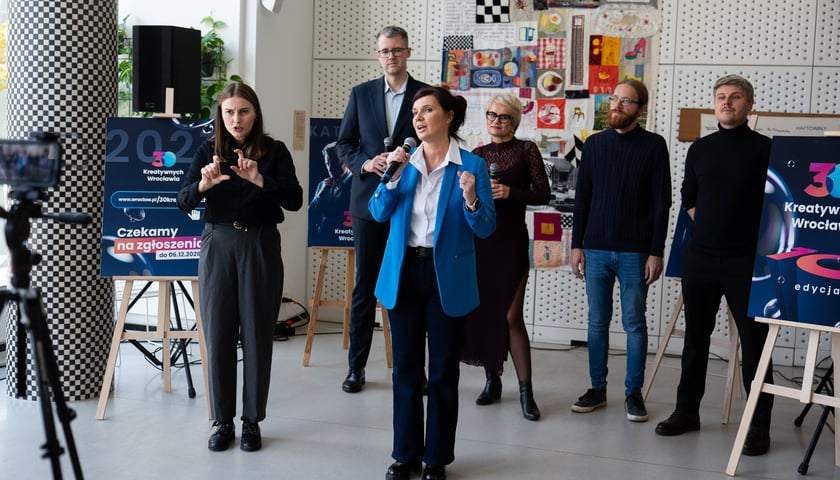 Konferencja prasowa poświęcona konkursowi 30 Kreatywnych Wrocławia 2027