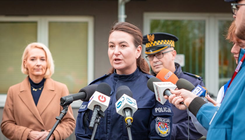 podkom. Aleksandra Freus (Komenda Miejska Policji we Wrocławiu)