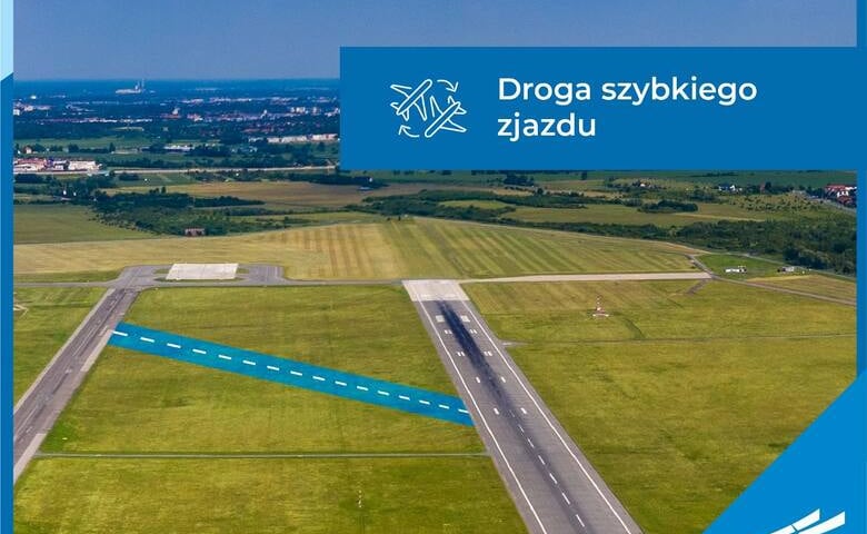 Plansza pokazująca element trwającej przebudowy