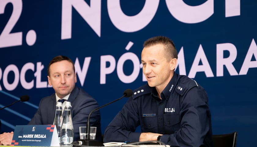 <p>Konferencja prasowa poświęcona Nocnemu Wrocław P&oacute;łmaratonowi 2026. Wrocław, 02.12.2025</p>