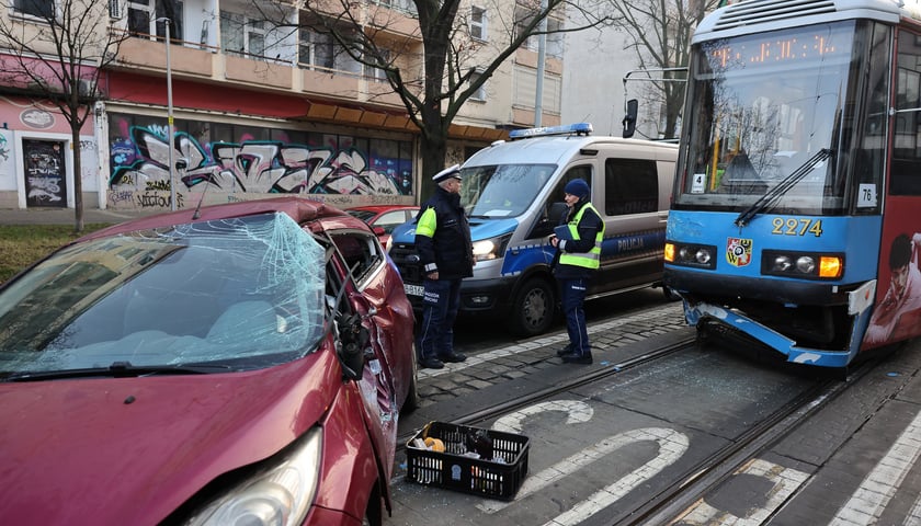 Wypadek na ul. Piłsudskiego - 3 grudnia 2025