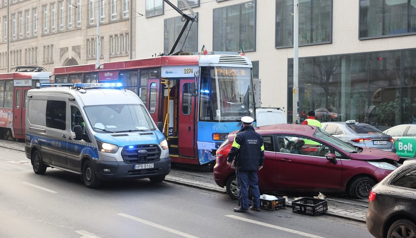 Wypadek na ul. Piłsudskiego - 3 grudnia 2025