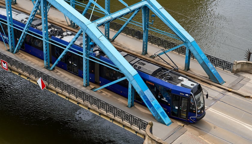 Most Sikorskiego latem 2025 roku