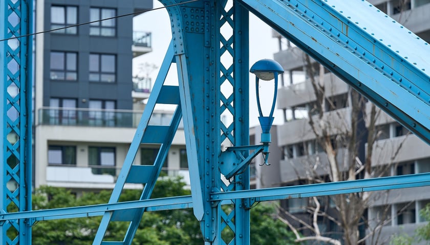 Most Sikorskiego latem 2025 roku